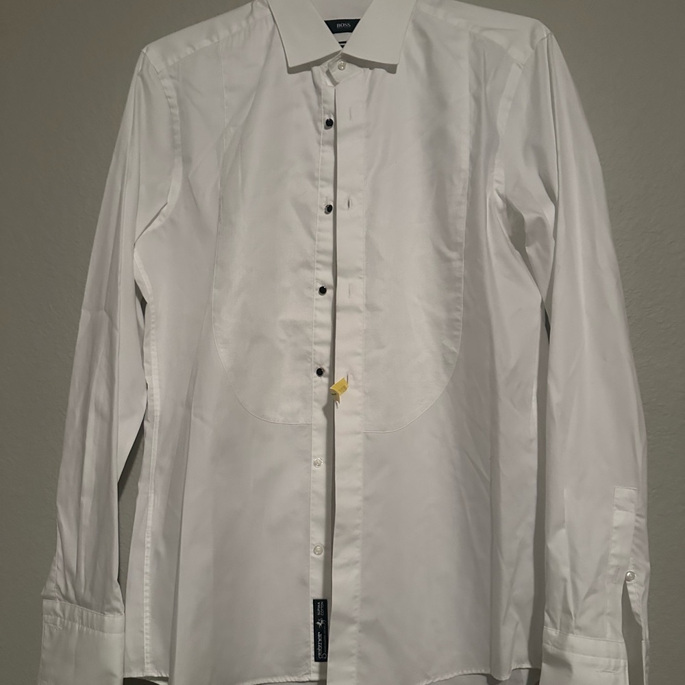 Men's White Dress Shirt